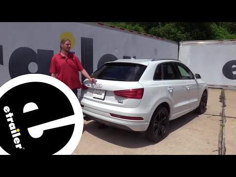 etrailer | Install: Curt Trailer Hitch Receiver on a 2017 Audi Q3