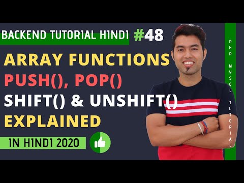 PHP MYSQL Tutorial In Hindi in 2020 | Backend Web Development Tutorial In Hindi 1