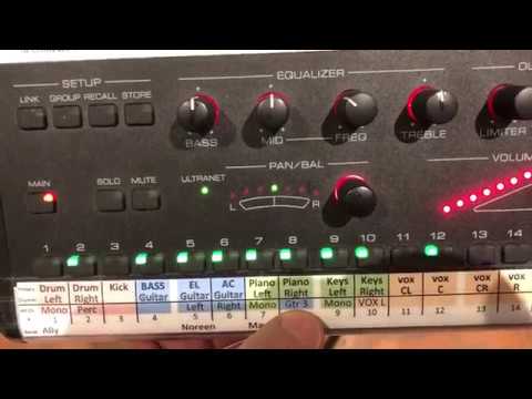 HCC Tutorial: Personal In Ear Monitor Mixer (Behringer P16)