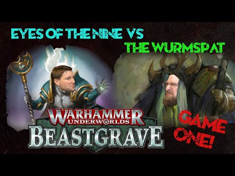 Underworlds Beastgrave - Battle Report - Eyes of the Nine vs The Wurmspat