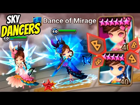 VIO Sky Dancers. MIHYANG and YEONHONG in Summoners War