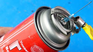 Brilliant idea from an old butane canister! You will be glad to see it!