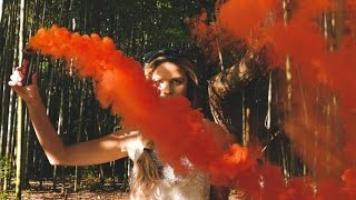 Smoke bombs in a Bamboo forest!