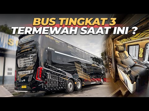 INTERIORNYA GA MASUK AKAL ‼️ Semeru Bus Tingkat Mercy 2445 Malang Jakarta