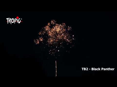 TB2 - Black Panther - TROPIC Fireworks, Fajerwerki, Feuerwerk, Vuurwerk, Feu d'artifice