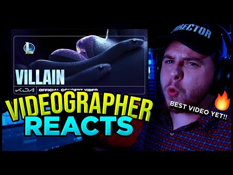 videographer reacts to K/DA - VILLAIN ft. Madison Beer and Kim Petras (Official Concept Video)