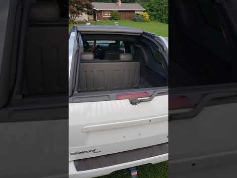 2004 GMC Envoy XUV roof operation