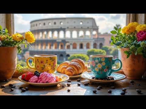 Rome Italy Bossa Nova Jazz Music for Breakfast with Colosseum View Enjoy Relaxing Jazz Music