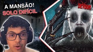 DEVOUR SOLO NO DIFÍCIL: A APRIL É ASSUSTADORA, MAS A MANSÃO É O MAPA MAIS FÁCIL! - Devour #9