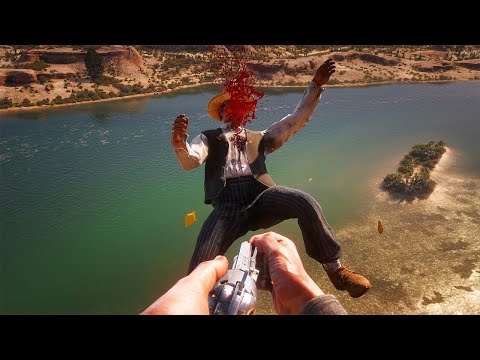Red Dead Redemption 2 - Slow Motion Brutal Kills Vol.60 (PC 60FPS)