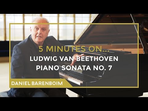 5分で...ベートーヴェン - ピアノソナタ第7番（ニ長調）｜ダニエル・バレンボイム [字幕版 (5 Minutes On... Beethoven - Piano Sonata No. 7 (D major) | Daniel Barenboim [subtitulado])