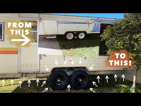 1986 Caravan now an OFF ROAD MONSTER!