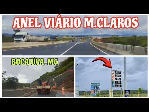 Bocaiúva mountain range, BR 135 ring road, Montes Claros BR 251