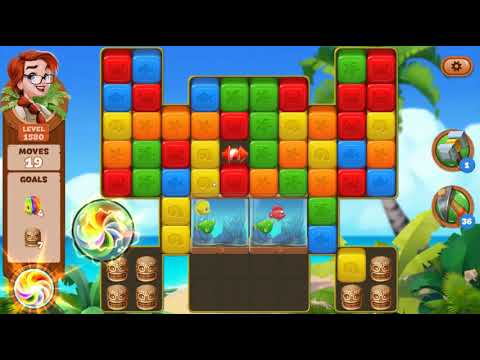 Lost Island Blast Adventure Level 1580 NO BOOSTERS - A S GAMING