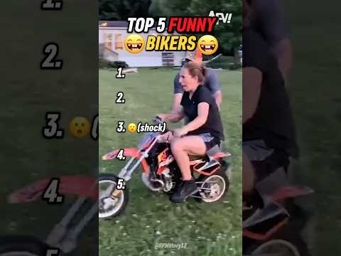 FUNNIEST BIKERS YOU’LL EVER SEE 😂🏍️ #funny #funnybikers #bikers