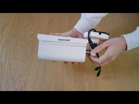 Camera Supraveghere Exterior Full Color 5MP 60m Eyecam EC-AHDCVI4183 - www.1cctv.ro