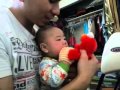 Daddy As The Voice Of Elmo Playing With Damien