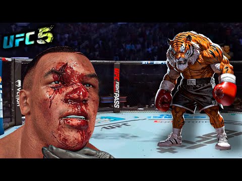 Noboru Tiger Boxer vs. Mike Tyson (EA sports UFC 5) - rematch