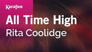 Karaoke All Time High - Rita Coolidge *