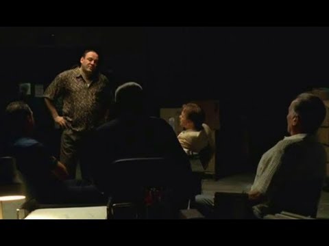 Tony Sitdown With Capos - The Sopranos HD