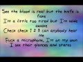 Escape The Fate - Apologize {Lyrics} 