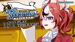 Start - ≪Phoenix Wright: Ace Attorney≫ I am Ready Your Honour ... First Playthrough! #5【SPOILER WARNING】