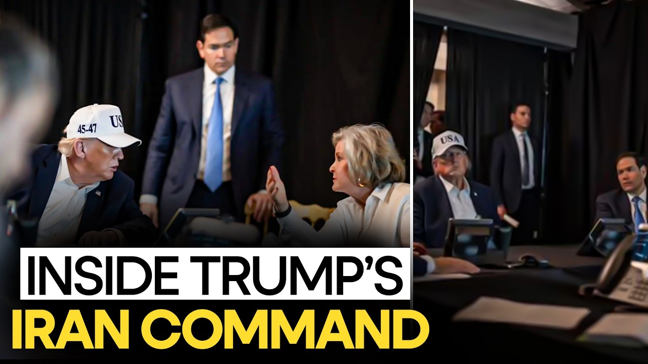 US‑Israel Attacks Iran: White House Releases Photos of Trump Overseeing Strikes | WION ORIGINALS