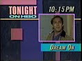 Tonight On HBO Promo September 16 1990