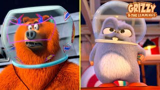 Time Travel I Grizzy & the lemmings Compilation 🐻🐹