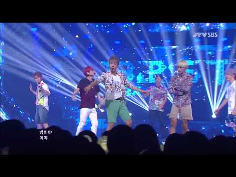 BEAST - Beautiful Night [SBS Inkigayo Goodbye Stage 120902] Live HD