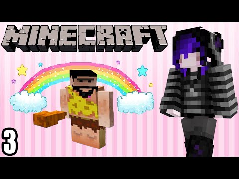 Minecraft with Luvstar Ep. 3 "Crazy Caveman"