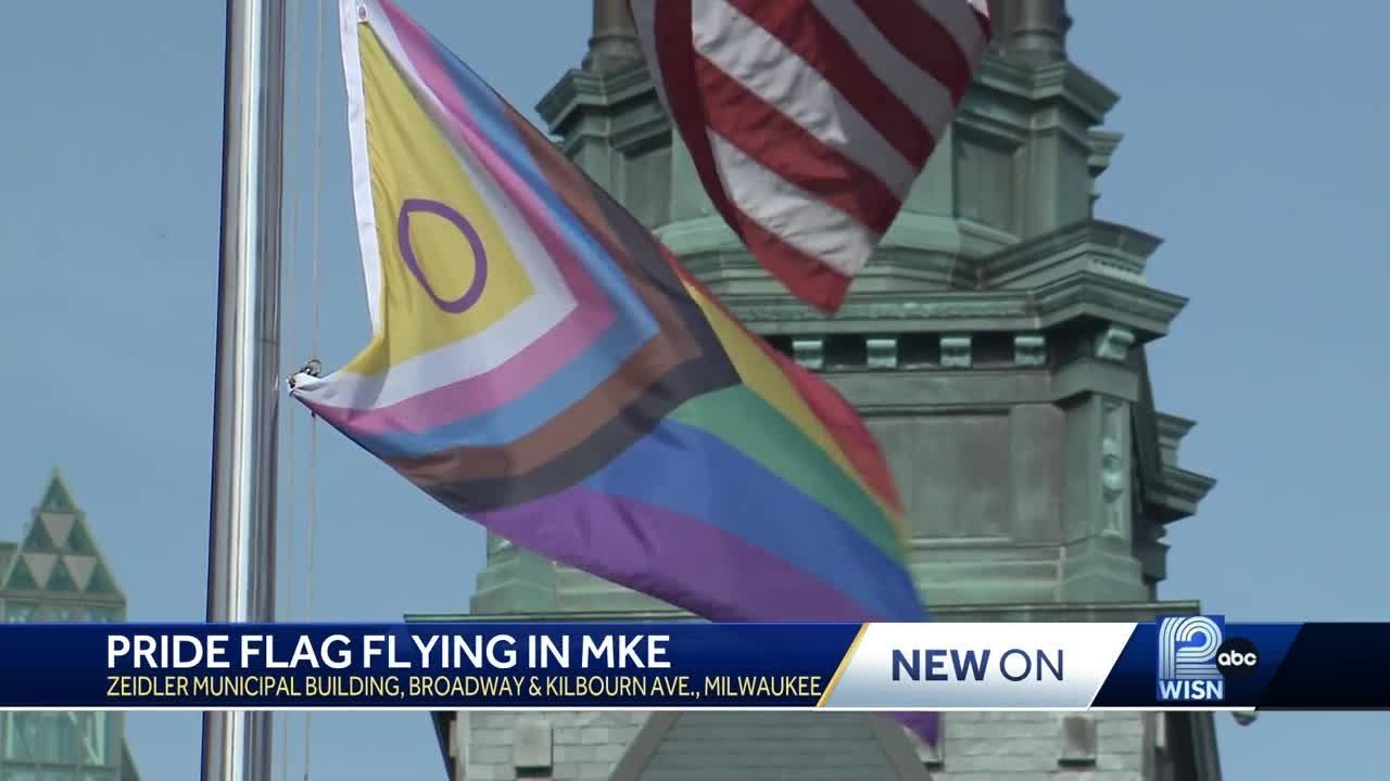 City of Milwaukee raises intersex progress Pride flag
