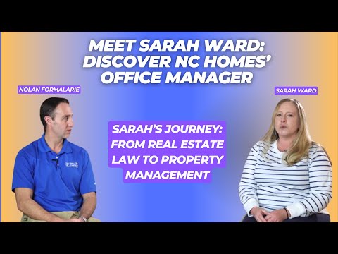 Meet Sarah Ward: Discover NC Homes’ Office Manager