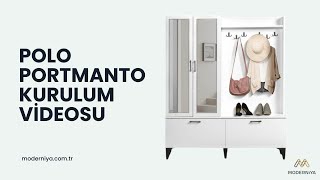 Moderniya Mobilya Polo Portmanto Kurulum Videosu