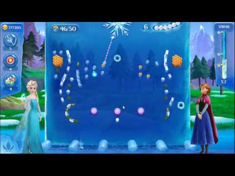 Frozen Free Fall: Icy Shot Level 207 - NO BOOSTERS ☃☃☃