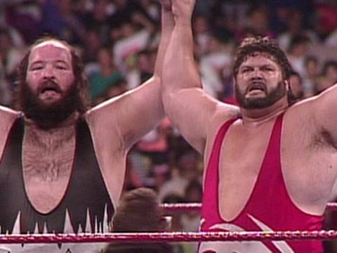 WWE Alumni: The Natural Disaters vs. The Bushwhackers