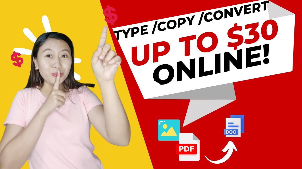 EARN by Typing, Copying and Converting IMAGE, PDF, EXCEL to WORD DOCS (UP TO $30) | Sincerely Cath