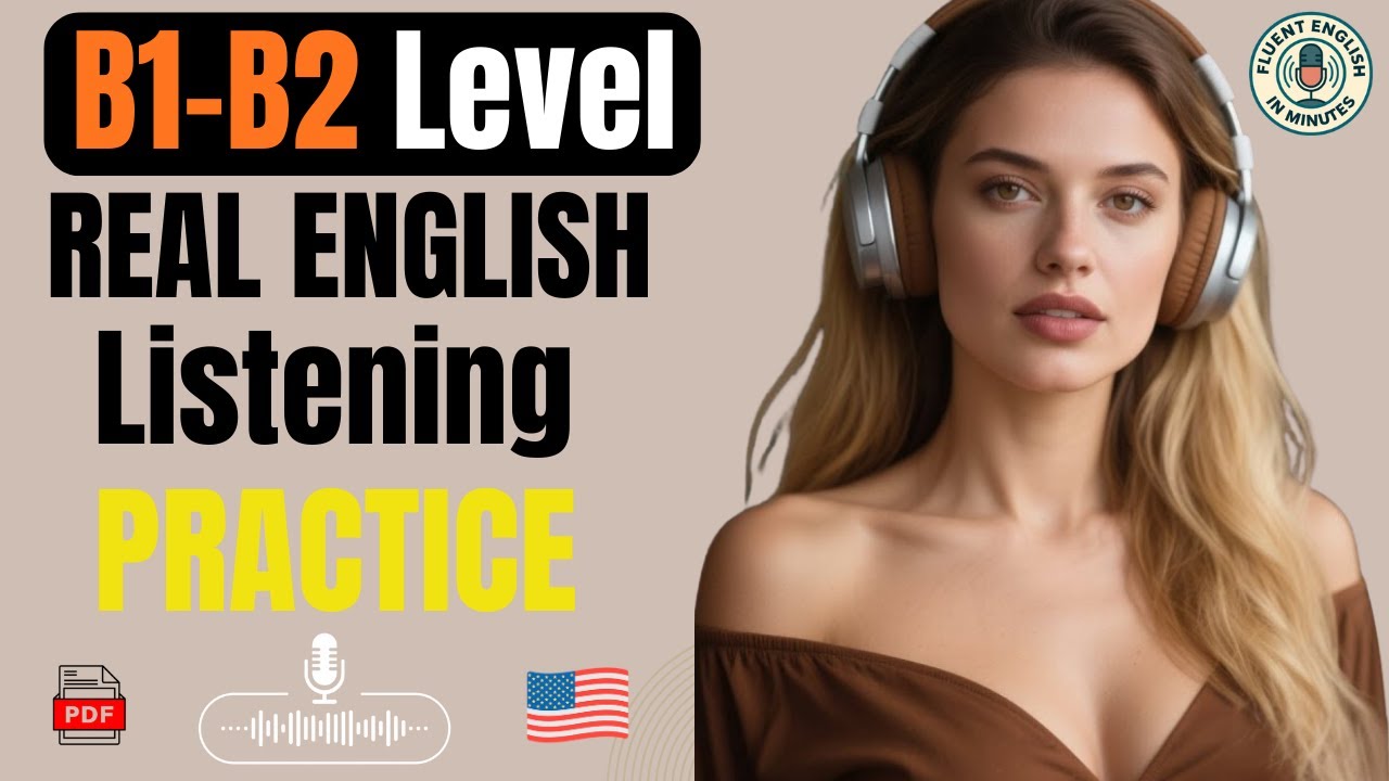 Boost Your English Fluency | B1–B2 Daily Listening & Speaking Practice Podcast