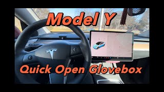 Tesla Model Y: Unveiling The Fastest Glove Box Access