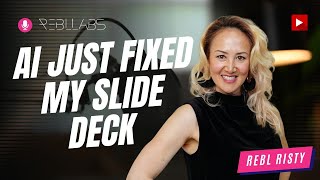 AI Just Fixed My Slide Deck