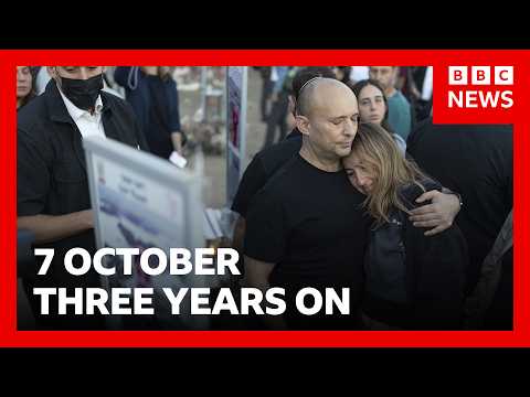 7 October survivors debate how to rebuild homes | BBC News