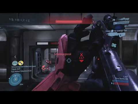 Halo 3 Team Objective 5 OVERKILL Exterminations in ONLY 1 Game!!!!