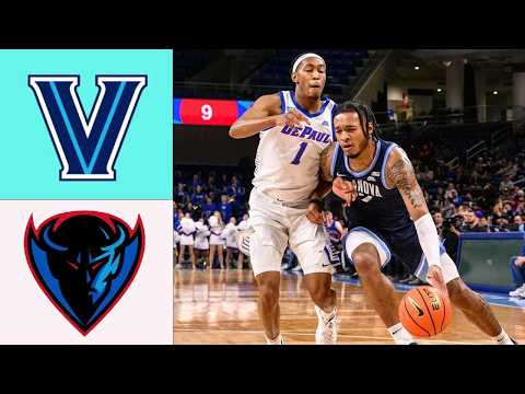 Villanova  vs  DePaul | FULL GAME Highlights | March 4,2026 | Men's College Basketball