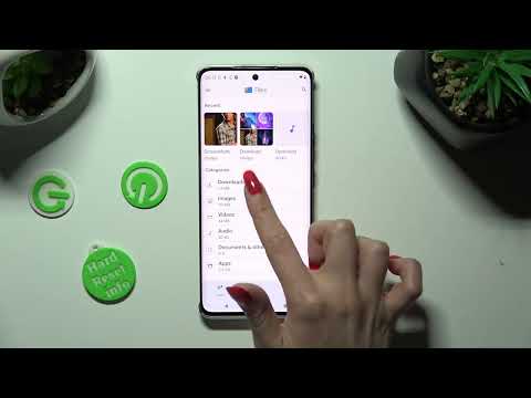 How to Find Downloaded Files on Motorola Edge 40?