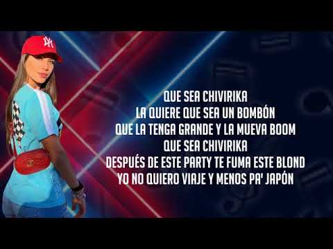 Chivirika   Yailin la Mas Viral, El Villano RD LetraLyrics
