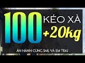 Livestream 100 KÉO XÀ 20kg - Mỗi ngày 100 reps cùng em trai - Lang Hoa Workout
