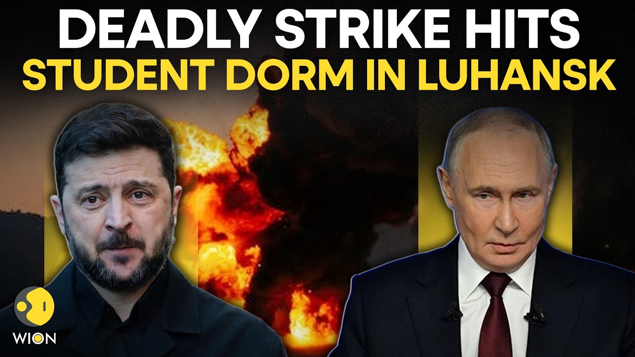 Russia-Ukraine War LIVE: Deadly Strike Hits Student Dorm in Luhansk, 18 Dead | WION