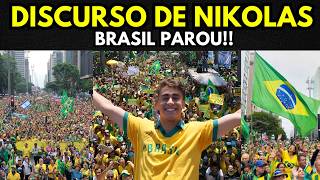NIKOLAS AO VIVO: DISCURSO EM BH INFLAMA MULTIDÃO CONTRA LULA E MORAES!