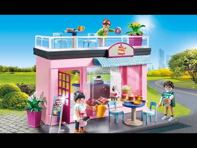 Vídeo relacionado con PLAYMOBIL City Life 70593 Cafetería, para niños de 5 a 12 años