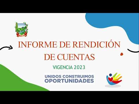 RENDICION DE CUENTAS VIGENCIA 2023